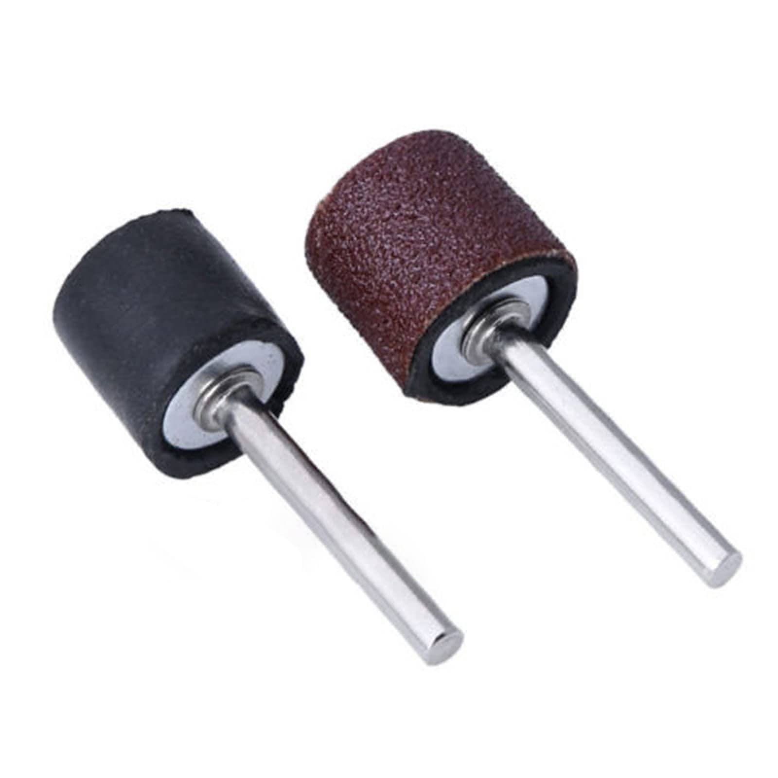 100PCS 80 Grit Sanding Drum Bands & Sleeves Set with Mandrels for Rotary Tools | Woodworking, Metal Polishing & DIY Projects | Abrasive Sanding Kit for Dremel & Drill Accessories