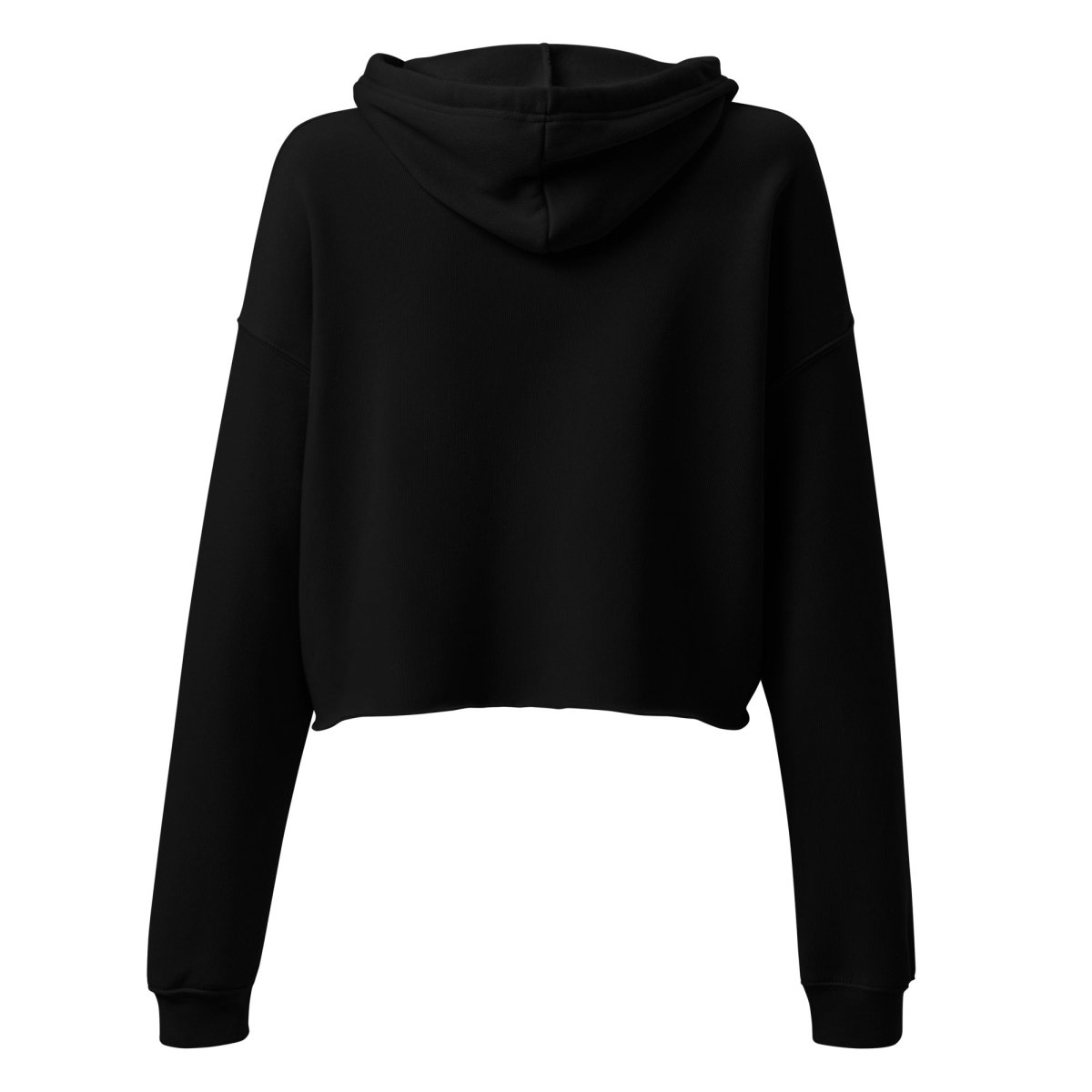 Progress Over Perfection Embroidered Crop Hoodie - Women's Motivational Workout Sweatshirt for Gym, Yoga & Casual Wear