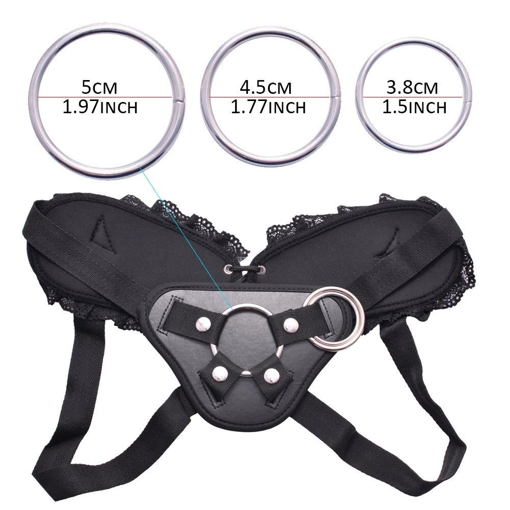 Realistic Silicone Strap-On Dildo with Adjustable Harness - Lesbian & Couples Sex Toy for Women, Anal Play & Female Masturbation | Perfect for Role Play, BDSM & Intimate Bonding