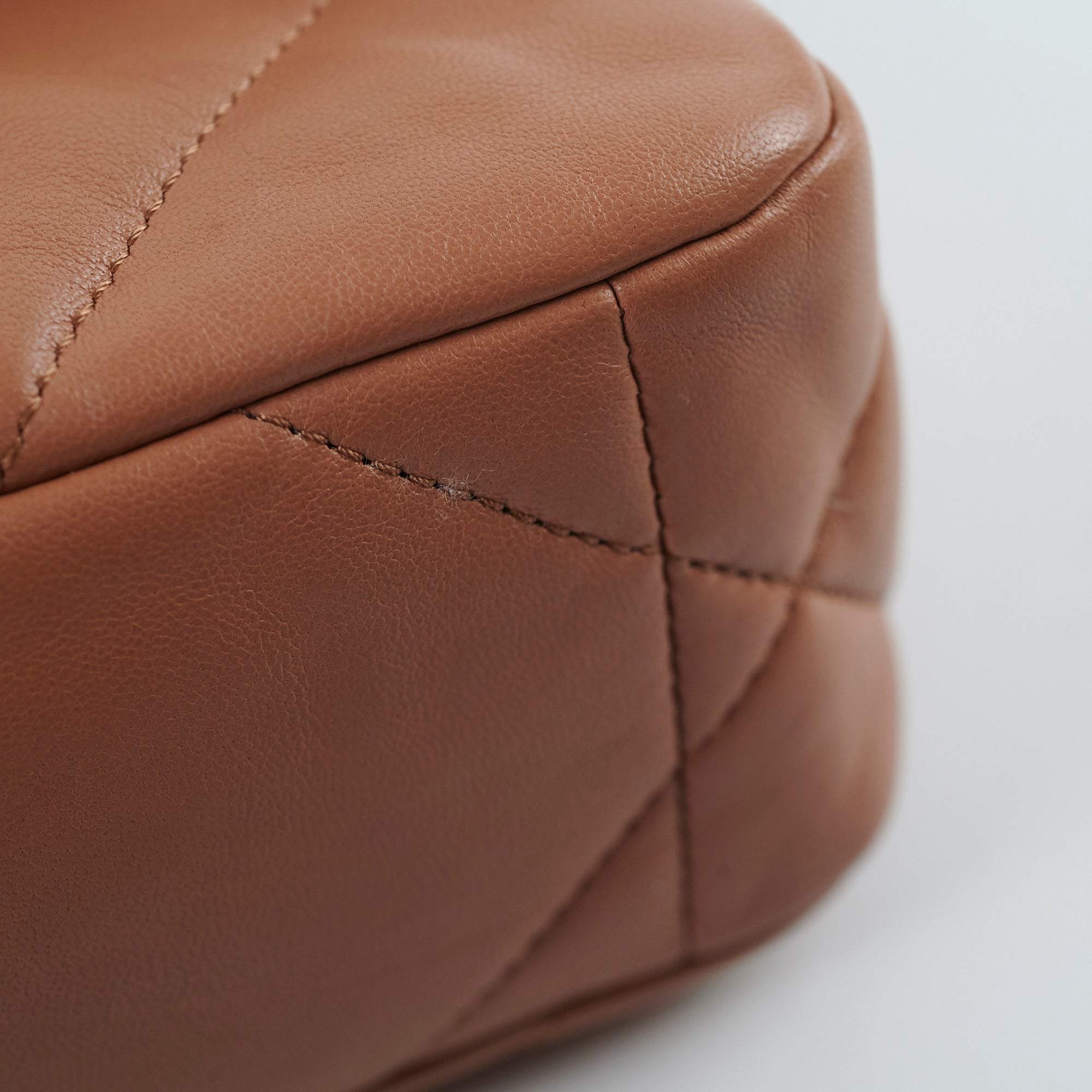 Chanel 19 Small Handbag in Caramel Brown with Microchip - Luxury Designer Crossbody Bag for Women, Perfect for Date Night & Special Occasions