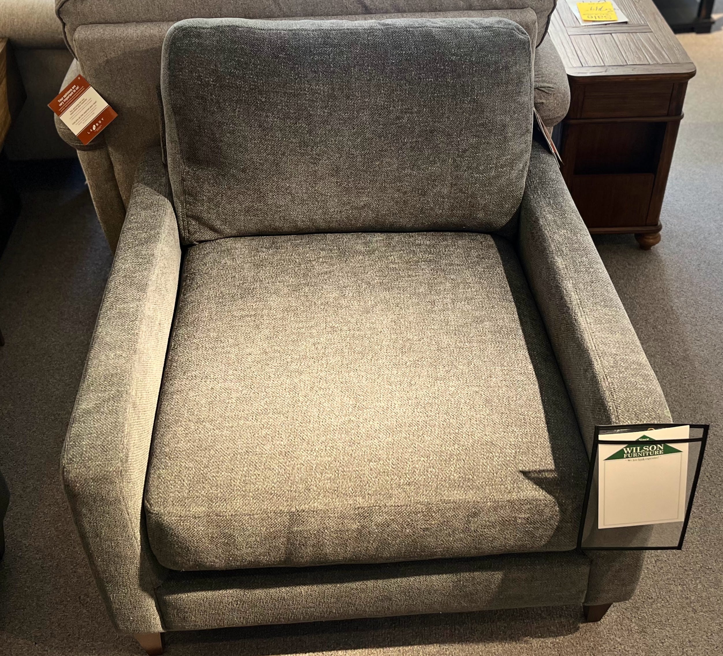 Lazyboy Extra Deep & Long Petra Sofa with Chair and a Half 2-Piece Set - Clearance Sale | Perfect for Large Living Rooms & Family Movie Nights