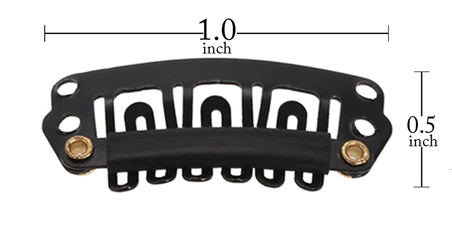 INAAYA All Tape Hair Wig Patch Attachment - 12 Snap Clips for Men & Women | Secure & Comfortable Hair Extensions for Daily Styling, Cosplay & Hair Loss Solutions