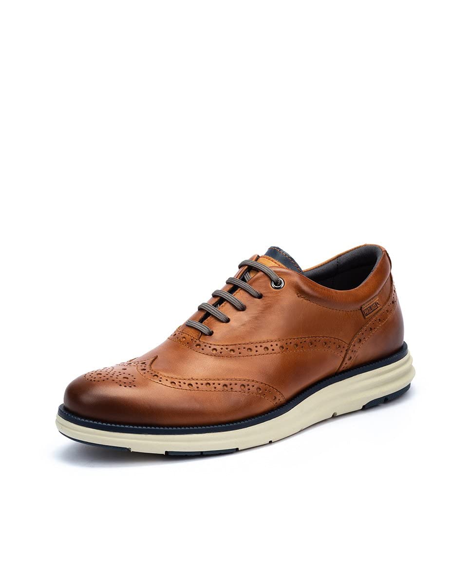 PIKOLINOS Men's Derby Shoes - Classic Leather Dress Shoes for Men | Comfortable & Stylish Formal Footwear for Office, Wedding & Business Occasions