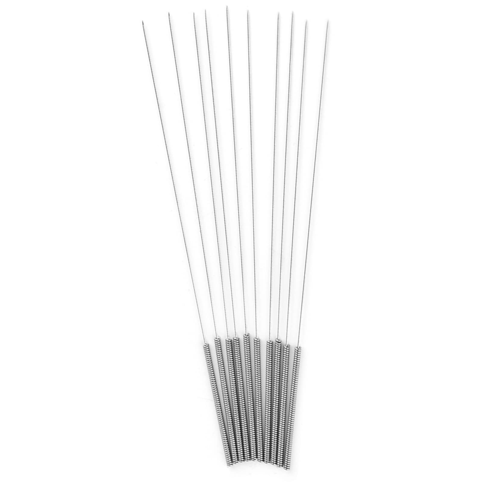 10Pcs 0.4mm Stainless Steel 3D Printer Nozzle Cleaning Needle Drill Bits Kit - Essential Tool for 3D Printer Maintenance & Clog Removal - Perfect for Ender 3, Creality, Prusa & Most FDM Printers