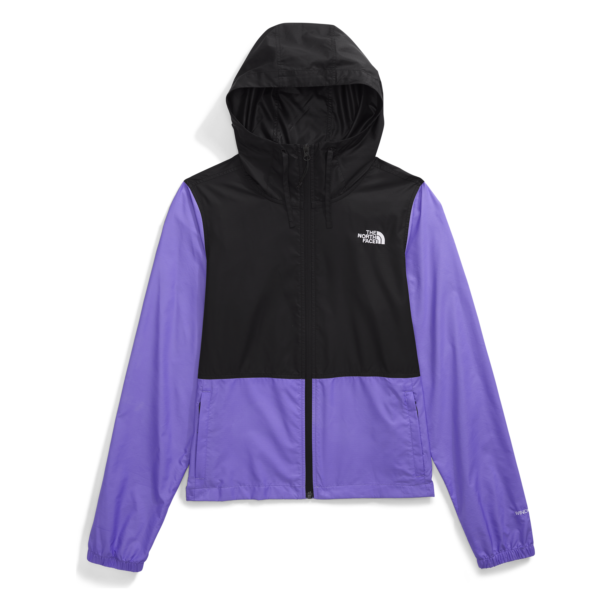 The North Face Women's Cyclone Jacket 3 - Waterproof Windbreaker with Hood in Optic Violet/TNF Black - Perfect for Hiking, Camping & Outdoor Adventures