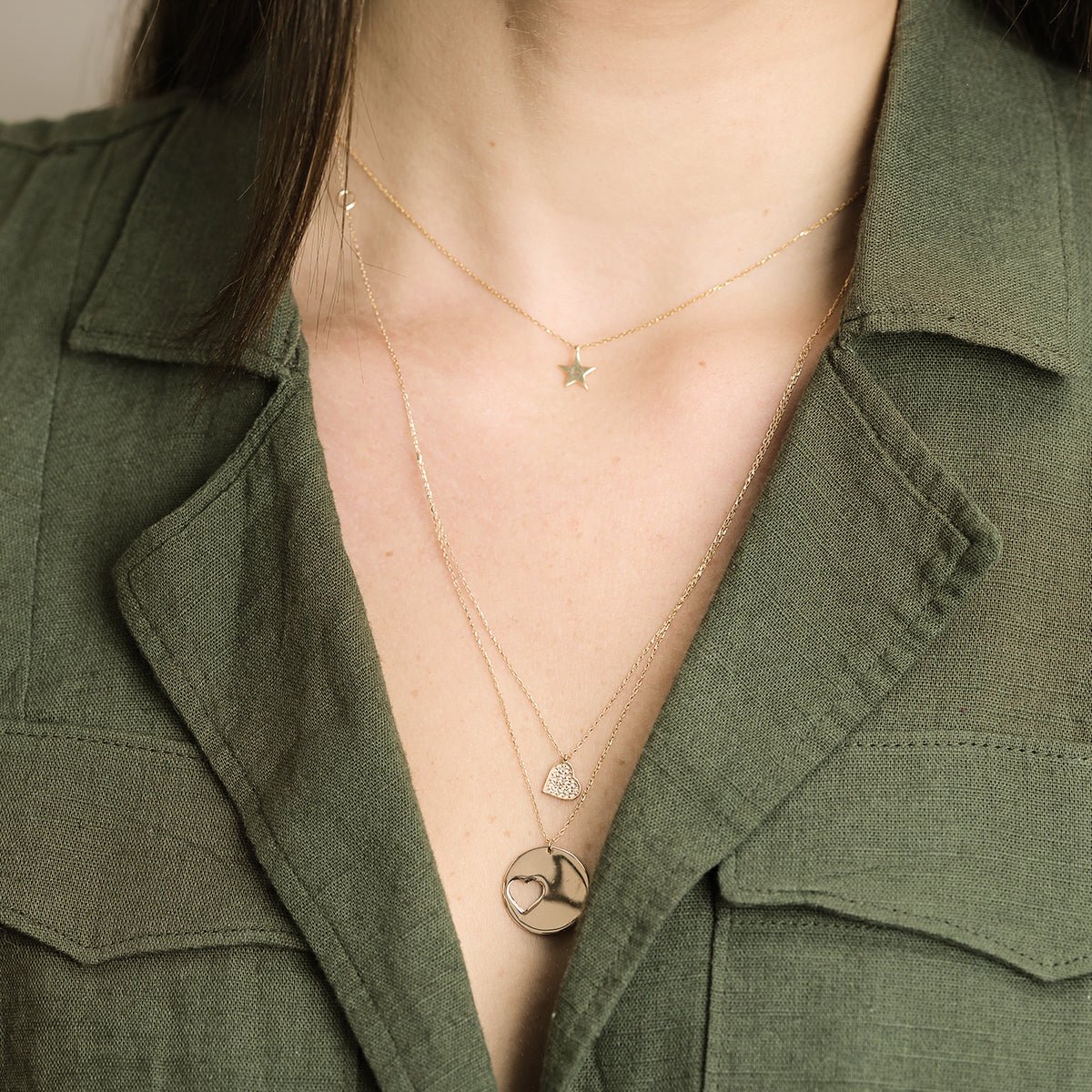 14k Yellow Gold Lucky Star Necklace - Perfect for Birthdays, Anniversaries & Everyday Elegance