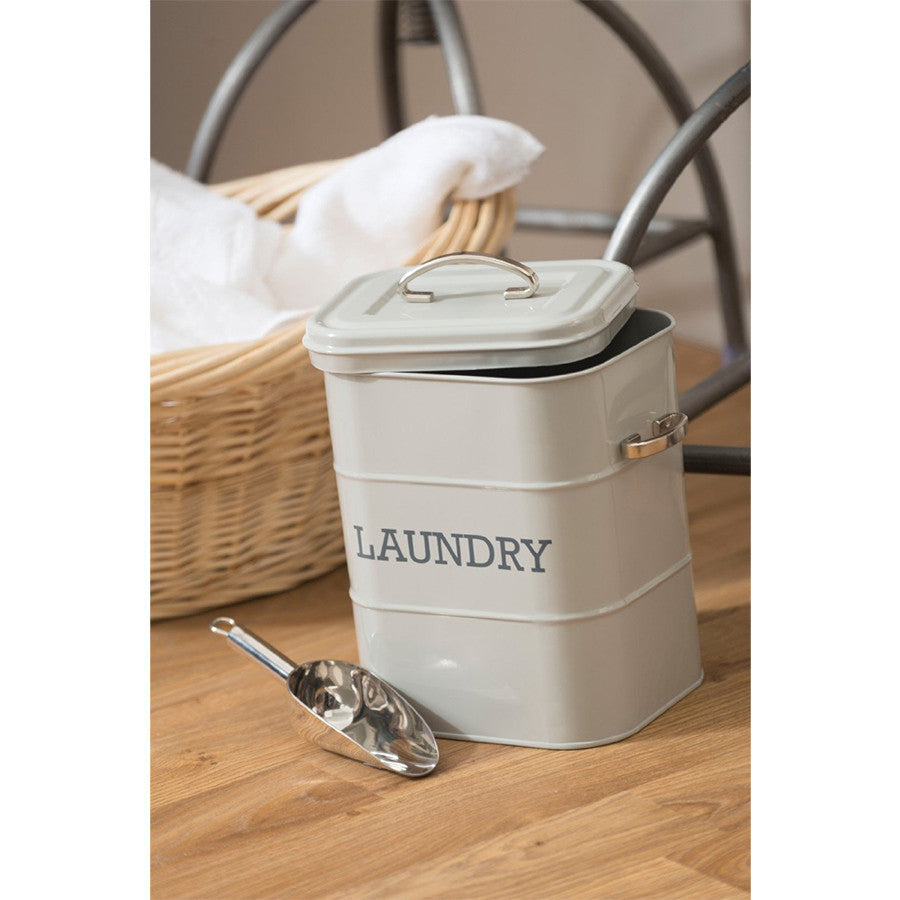 Laundry Storage Tin with Various Colors - Perfect for Organizing Clothes, Toys & Household Items in Bedroom, Bathroom or Laundry Room