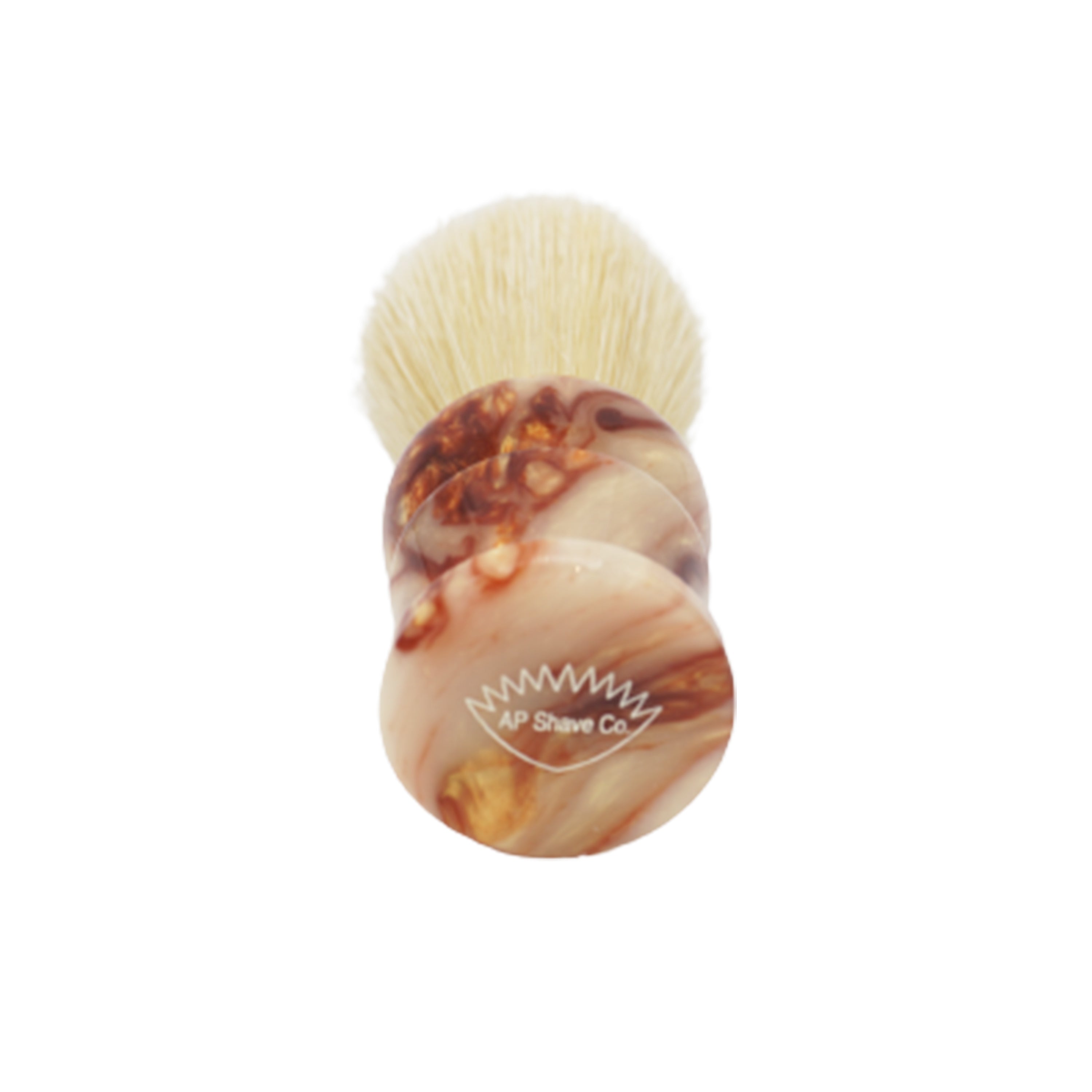 Premium 24mm Semogue SOC Boar Shaving Brush with Crushed Mud Resin Handle #86 by AP Shave Co. - Handcrafted by Shavemac for Luxury Wet Shaving & Grooming Gifts