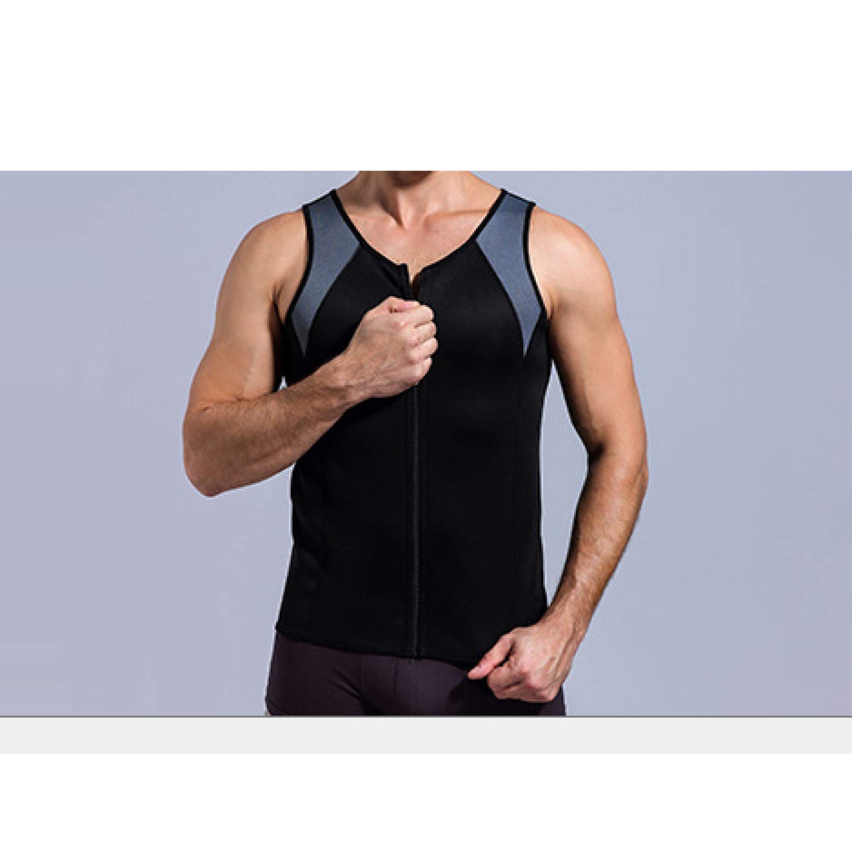 Seamless Men's Waist Trainer Shapewear - Tummy Fat Burner & Body Shaper for Liposuction Recovery - Slimming Underwear for Workout, Postpartum & Everyday Use