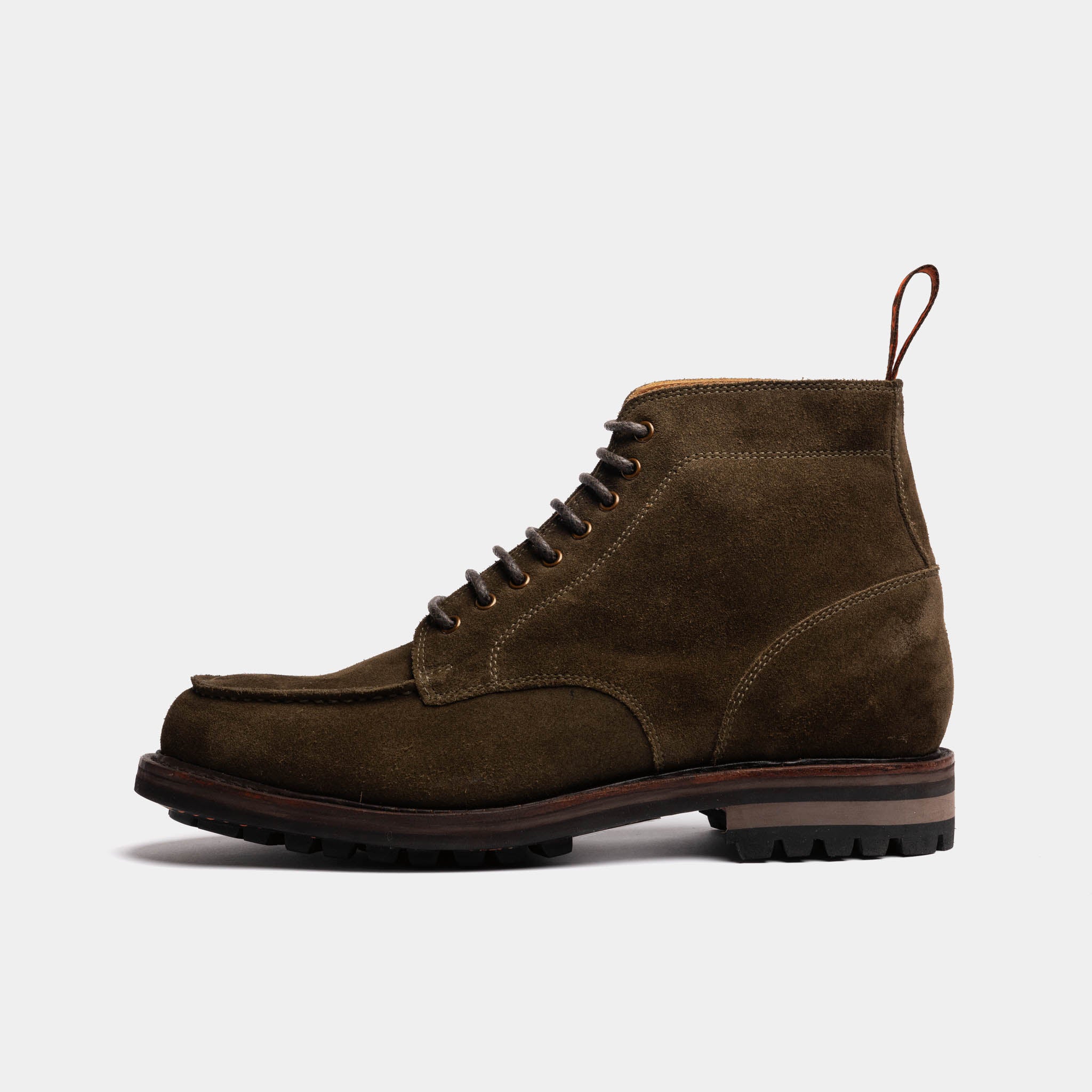 Pike Khaki Suede Sneakers - Men's Casual Shoes for Walking, Running & Everyday Wear