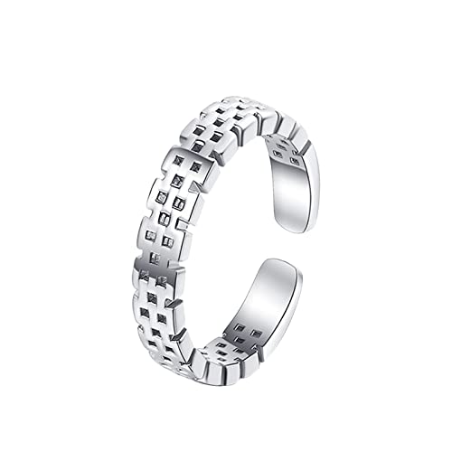 Stylish Snake Chain Ring for Women - Gold Hollow Design for Daily Wear