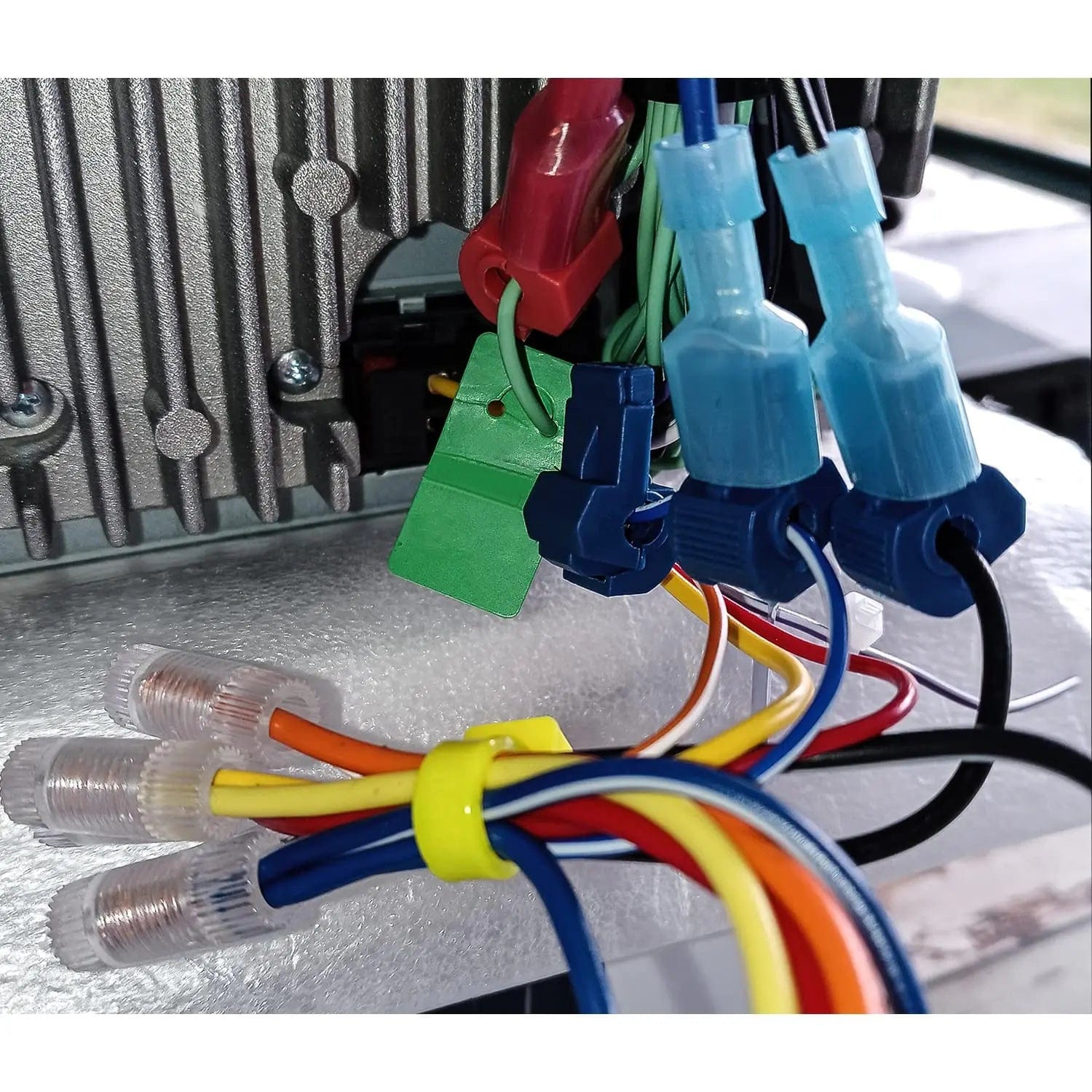 360PCS T Tap Wire Connectors Terminals Kit - Insulated Quick Splice Electrical Connectors for Automotive, Marine & DIY Wiring Projects - Perfect for Car Audio, LED Lights & Electrical Repairs