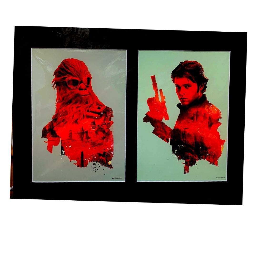 Disney Star Wars Han Solo and Chewbacca Printed Fabric - Perfect for Cosplay, DIY Costumes, and Home Decor