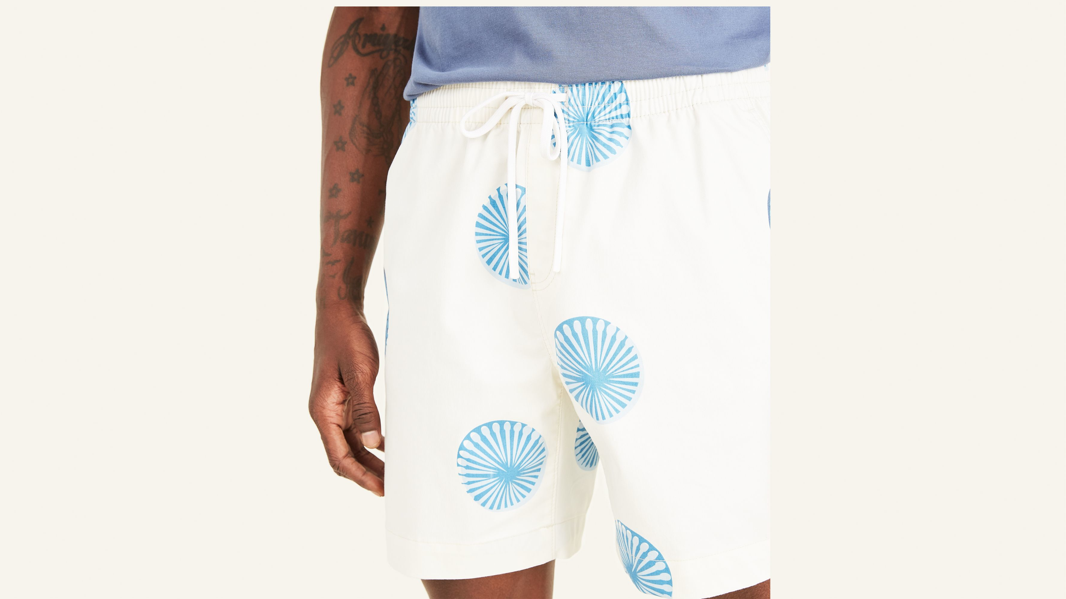 **Playa 7 Men's Swim Shorts A17170004 - Quick-Dry Beach Shorts for Swimming, Surfing & Summer Vacations**