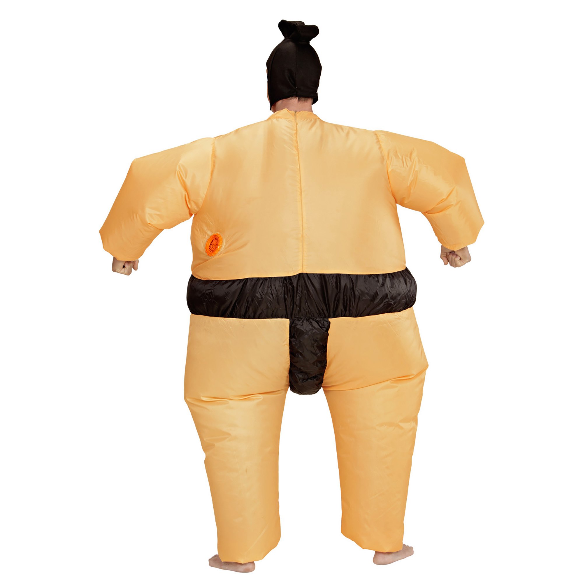 Inflatable Sumo Costume for Men - Chinese Oriental Fancy Dress Outfit for Halloween, Cosplay, and Themed Parties