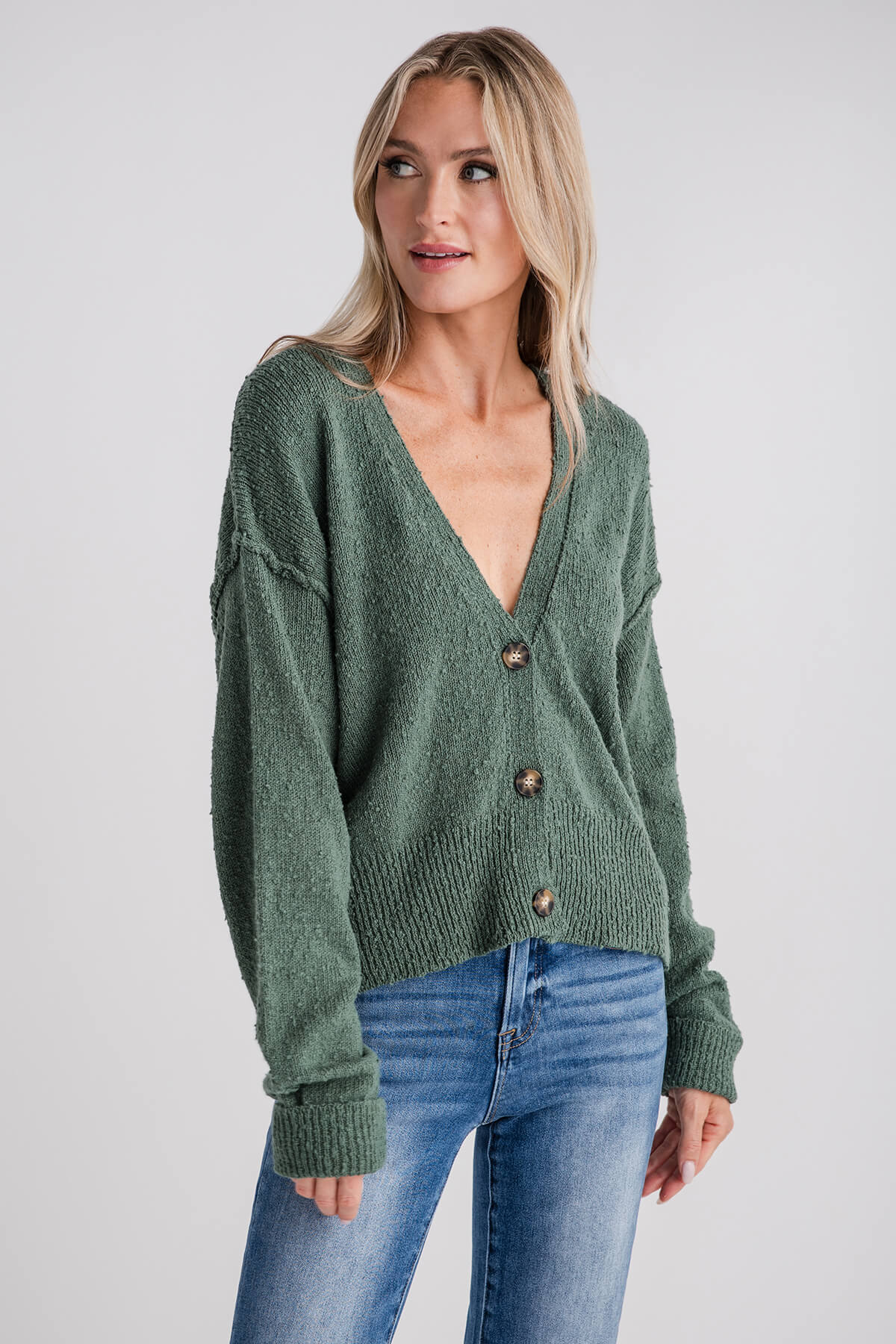 By Together Macie Cardigan - Women's Stylish Knit Cardigan Sweater for Casual Wear, Office & Fall Outfits