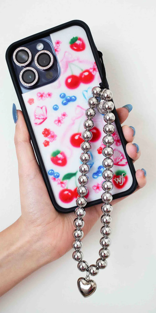 Chrome Wristlet Wallet for Women - Stylish RFID Blocking Clutch Purse with Wrist Strap - Perfect for Parties, Travel, and Everyday Use