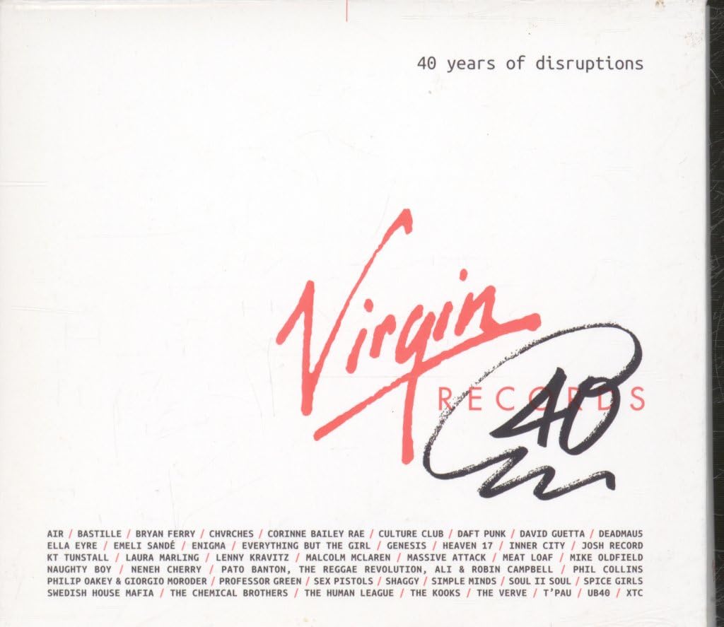 Virgin Records: 40 Years of Disruption - Iconic Music Collection | Various Artists | Perfect for Music Lovers & Vinyl Collectors