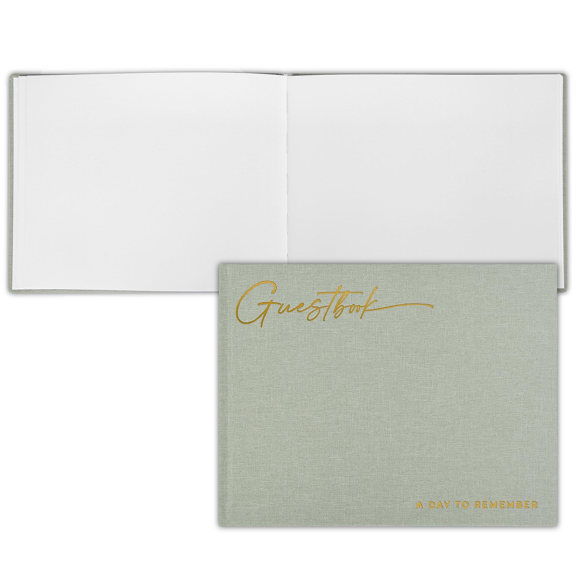 Elegant Wedding Guest Book with Polaroid Photo Pages - Perfect for Wedding Receptions & Baby Showers - Signature Guestbook for Special Occasions | Great for Bridal Showers, Anniversary Parties & Memory Keeping
