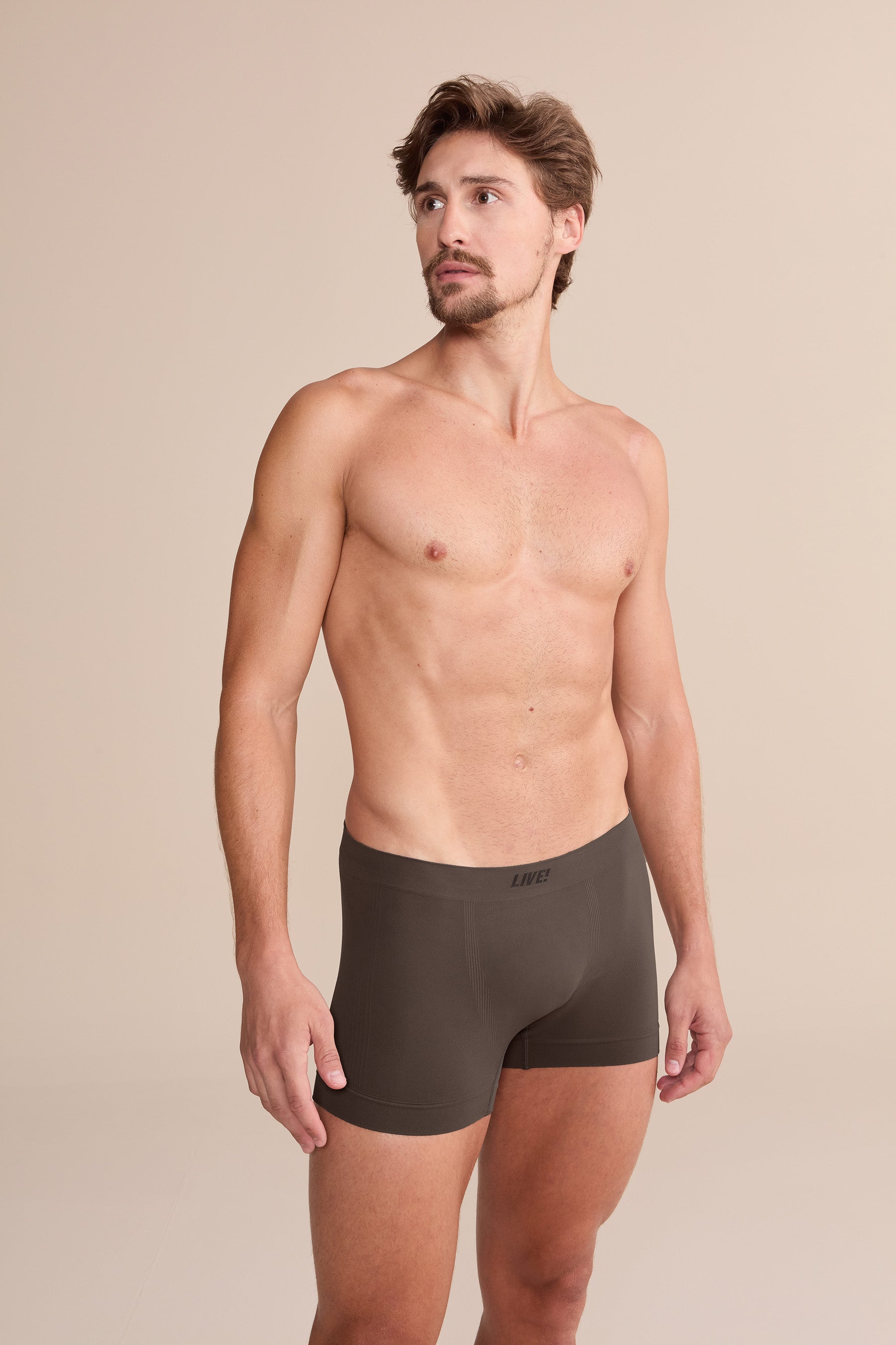 Seamless Boxer Briefs for Men - Ultra Soft Stretch Comfort Underwear - Perfect for Workout, Lounge & Everyday Wear