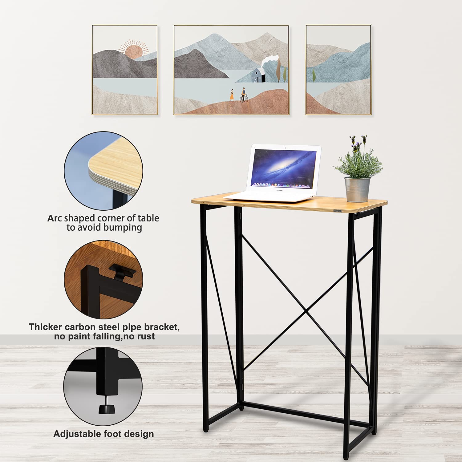 Adjustable Folding Laptop Desk - 31