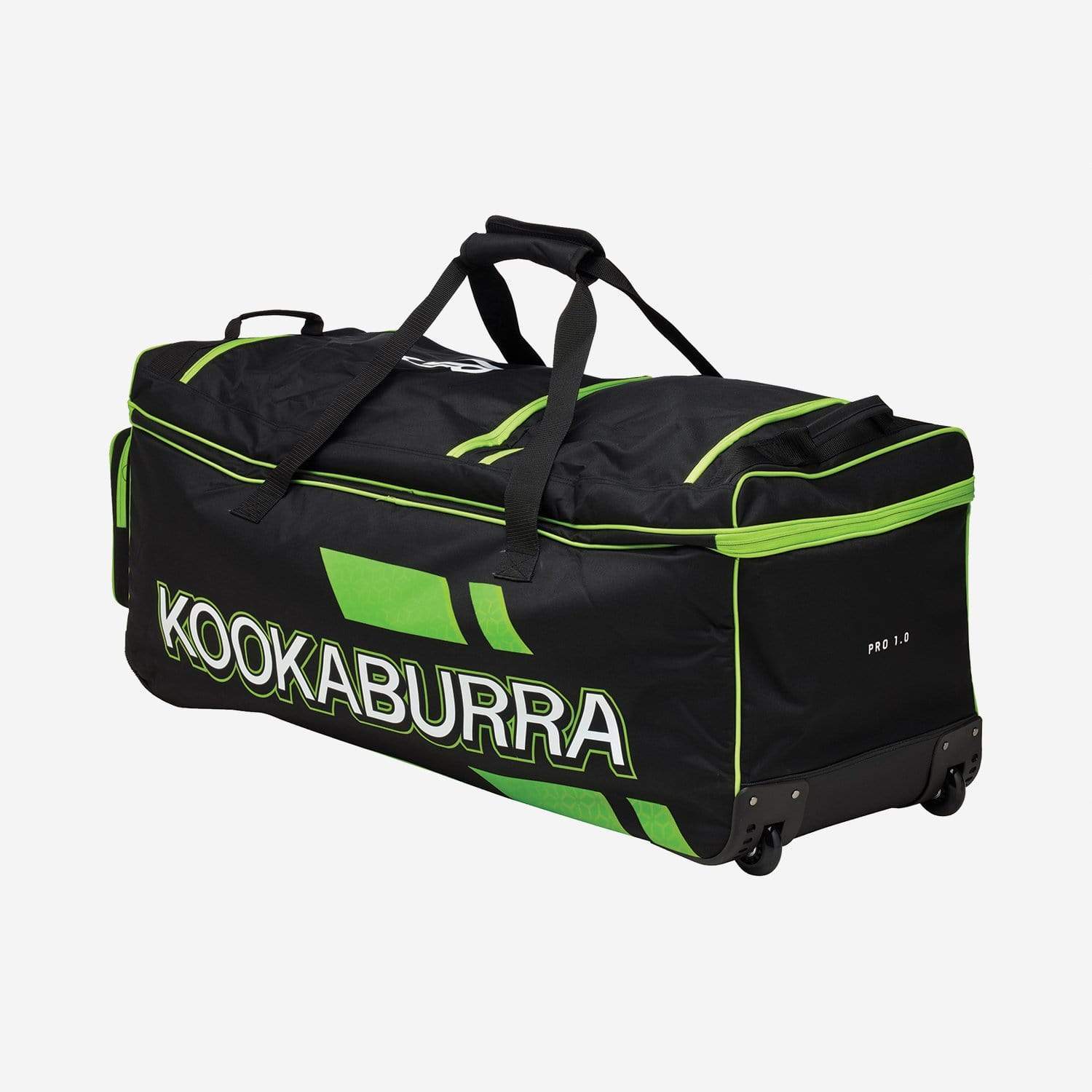 Kookaburra Pro 1.0 Wheelie Cricket Bag - Premium Rolling Cricket Equipment Bag for Players & Teams - Perfect for Matches, Practice & Travel