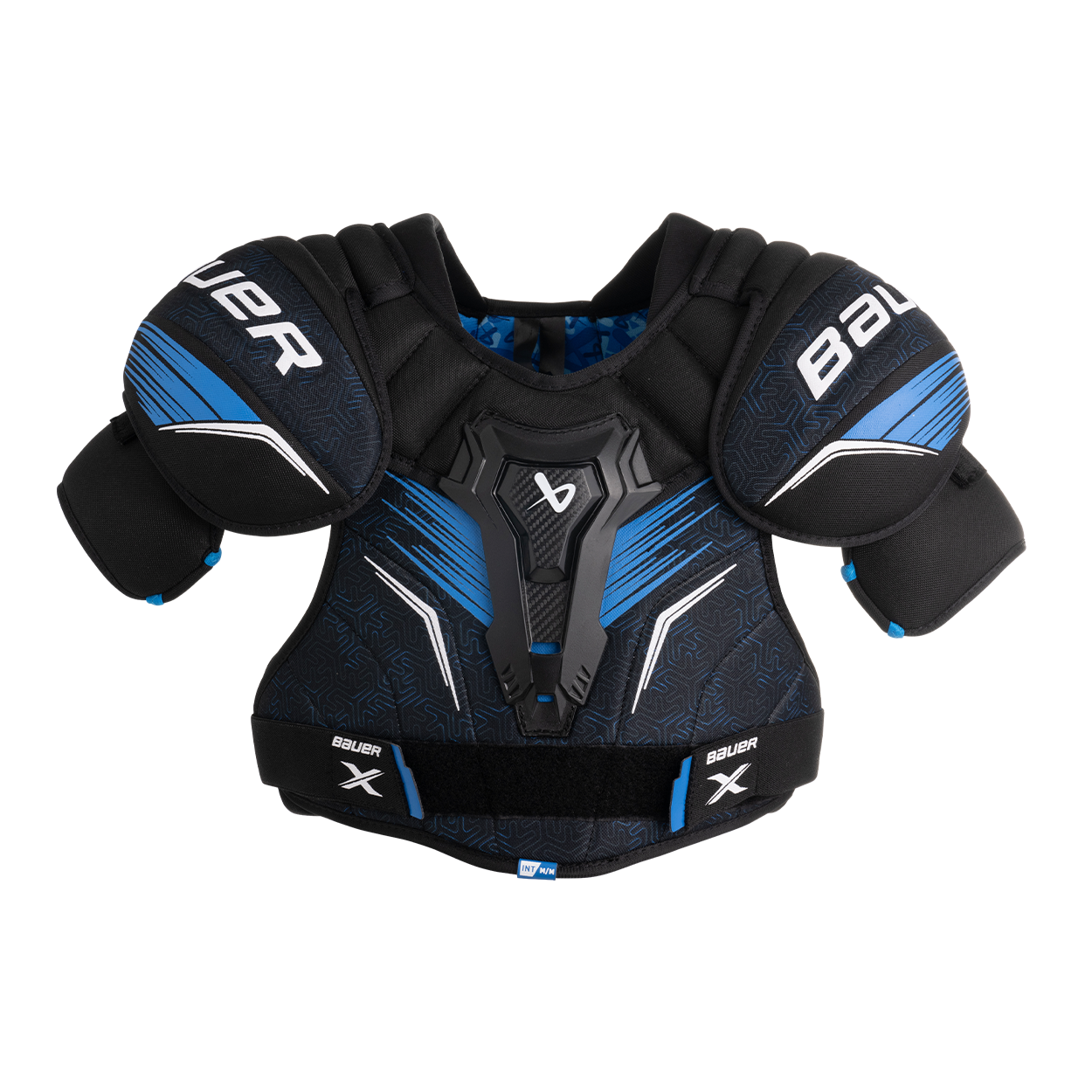 Bauer X Intermediate Shoulder Pads S24 - Hockey Protective Gear for Youth & Adult Players - Perfect for Ice Hockey Training & Games