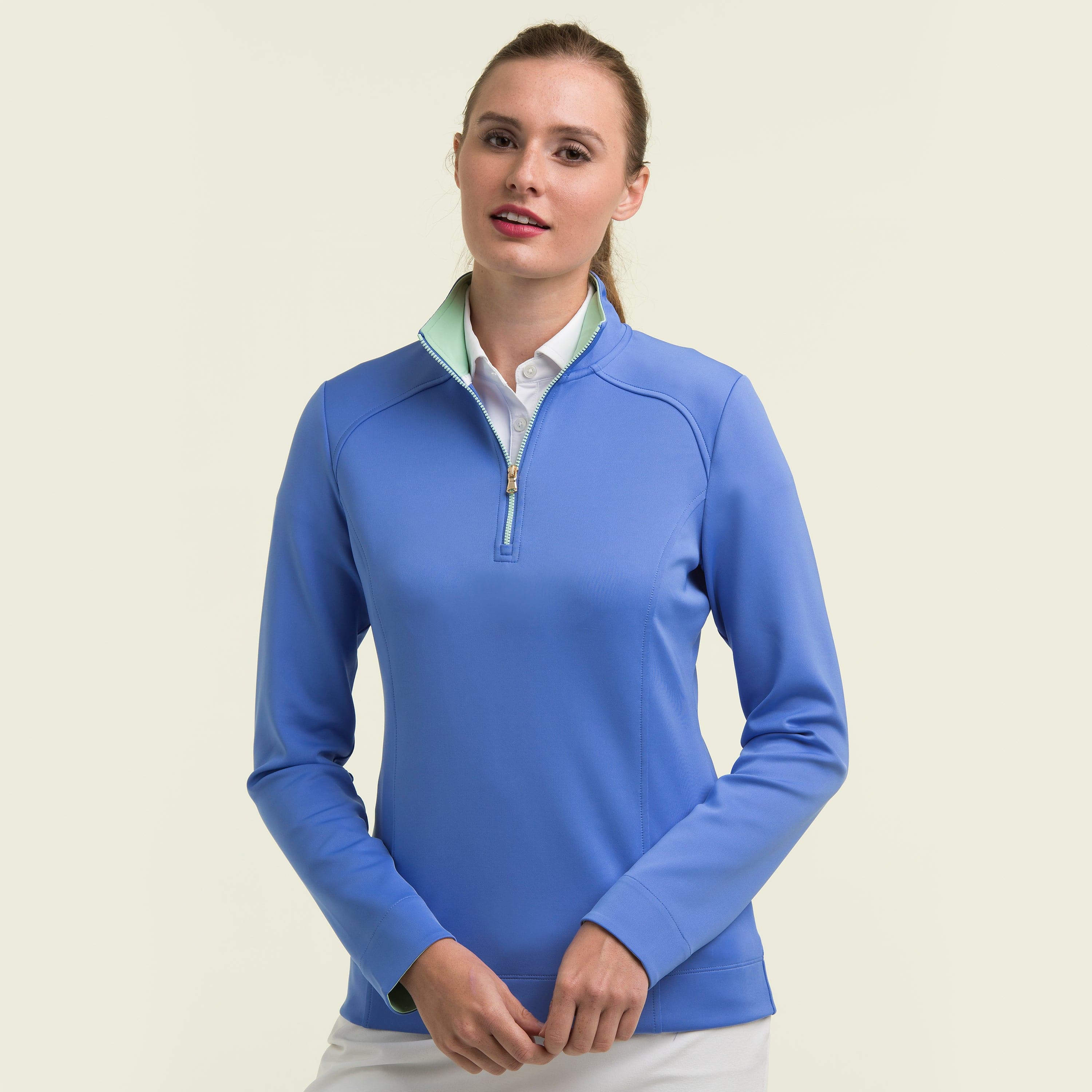 Wells Men's Quarter Zip Fleece Pullover - Lightweight & Comfortable for Outdoor Activities, Hiking, and Casual Wear