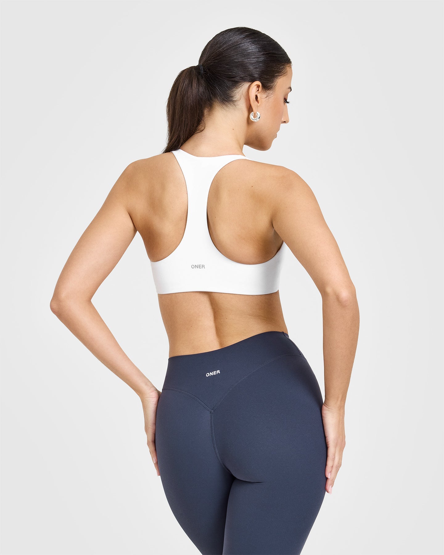 SoftMotion™ Bralette - Wireless Comfort Bra for Women | Breathable Seamless Yoga Bralette in White | Perfect for Yoga, Lounge & Everyday Wear