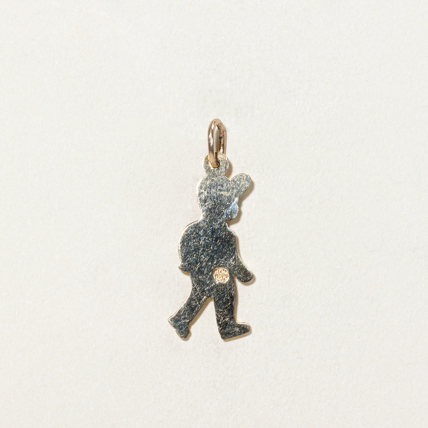 10K Yellow Gold Walking Boy Charm Pendant - Elegant & Dainty Jewelry for Necklace, Bracelet & Gift Giving - Perfect for Birthdays, Anniversaries & Special Occasions