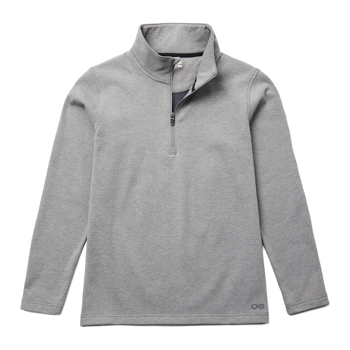 Men's Quarter Zip Pullover Sweatshirt - Gray Heather | Lightweight & Breathable for Outdoor Activities & Casual Wear