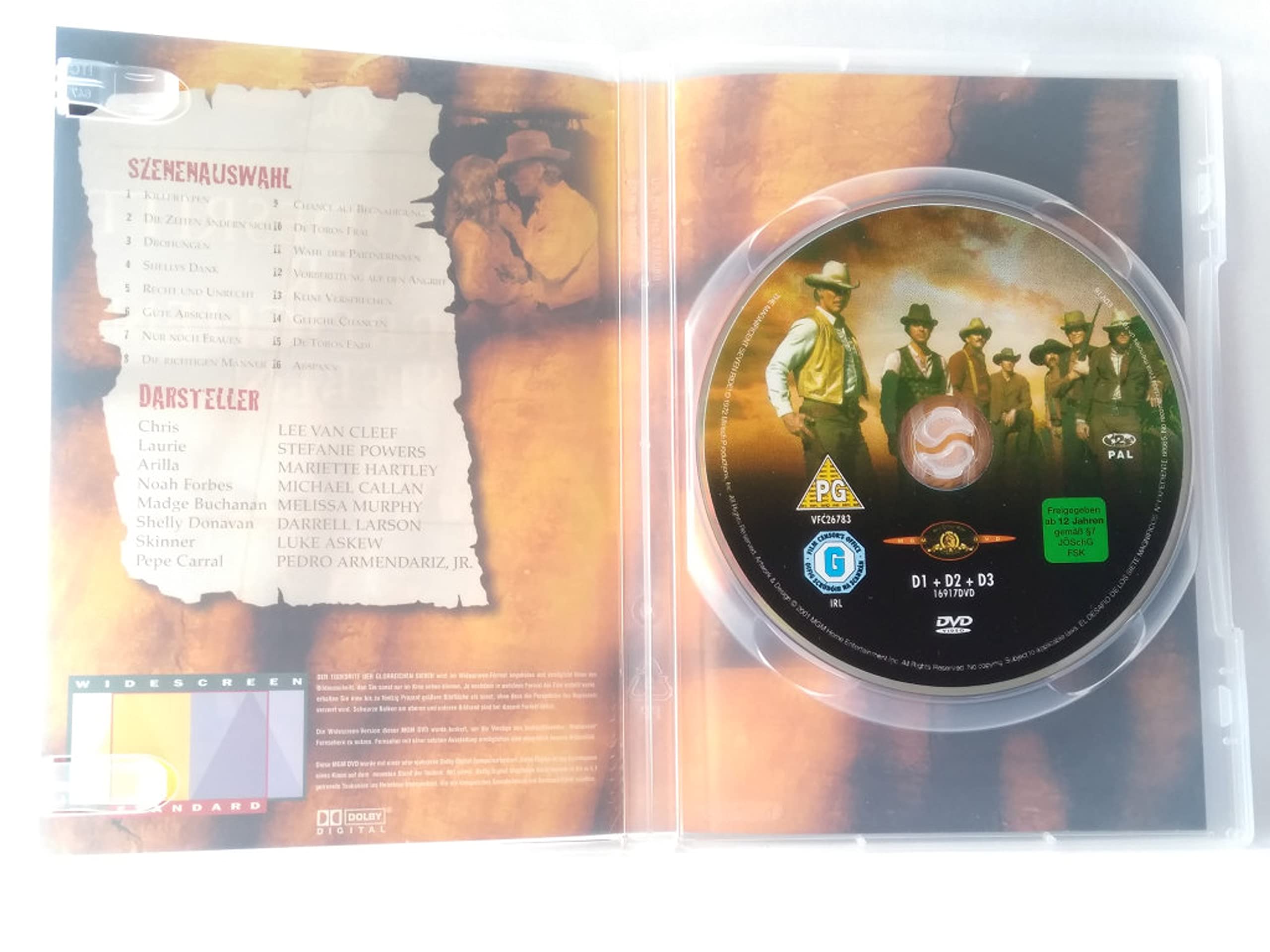 The Magnificent Seven Ride! - Classic Western Movie DVD - Perfect for Western Lovers & Film Collectors - Great for Movie Nights & Western-Themed Parties