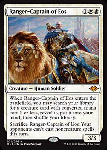 Magic: The Gathering - Ranger-Captain of Eos (Foil) - Modern Horizons Card - Collectible Trading Card Game for Deck Building & Competitive Play