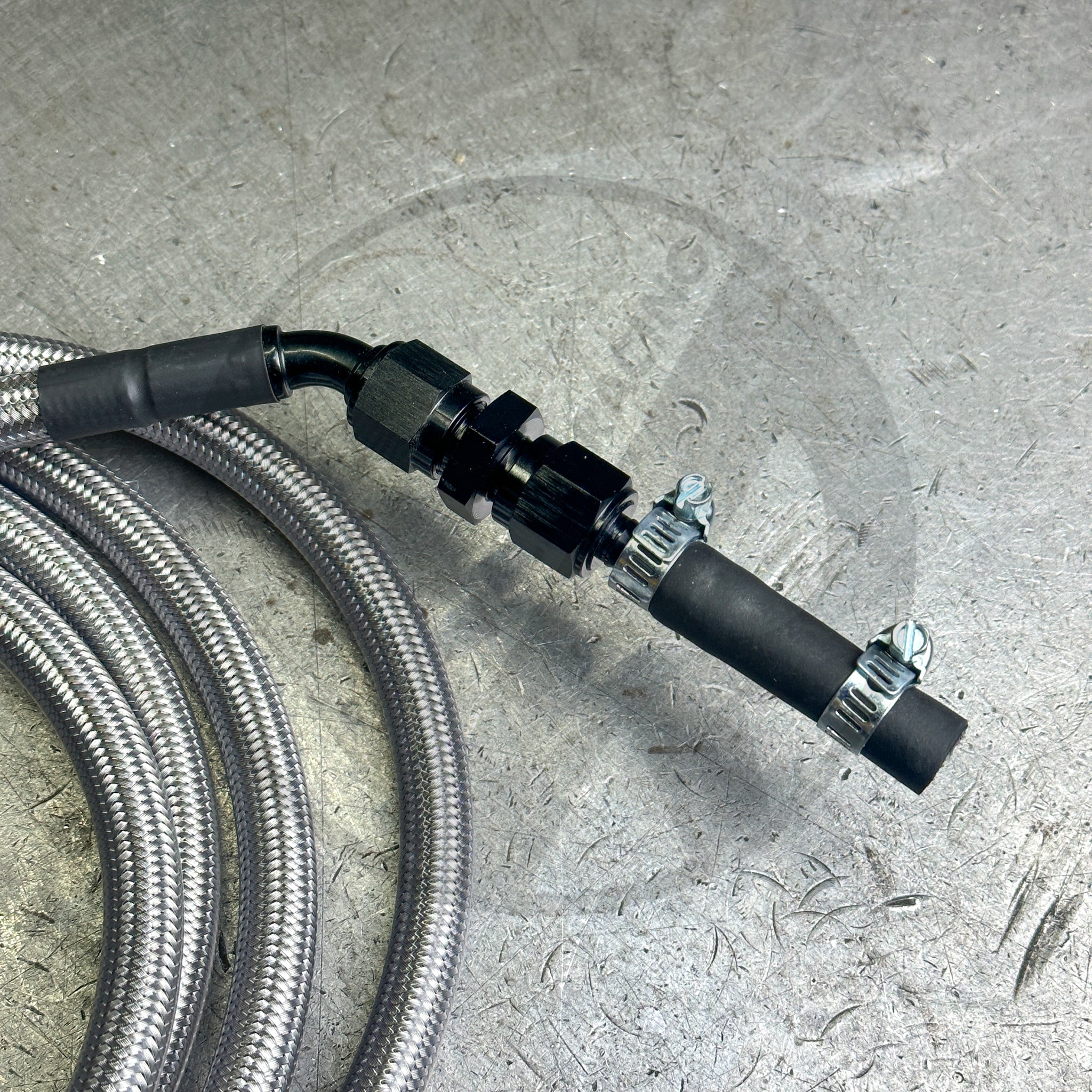 96-00 Honda Civic E85 Compatible Stainless Steel Fuel Return Line Kit - High Performance Fuel System Upgrade for Racing & Daily Driving