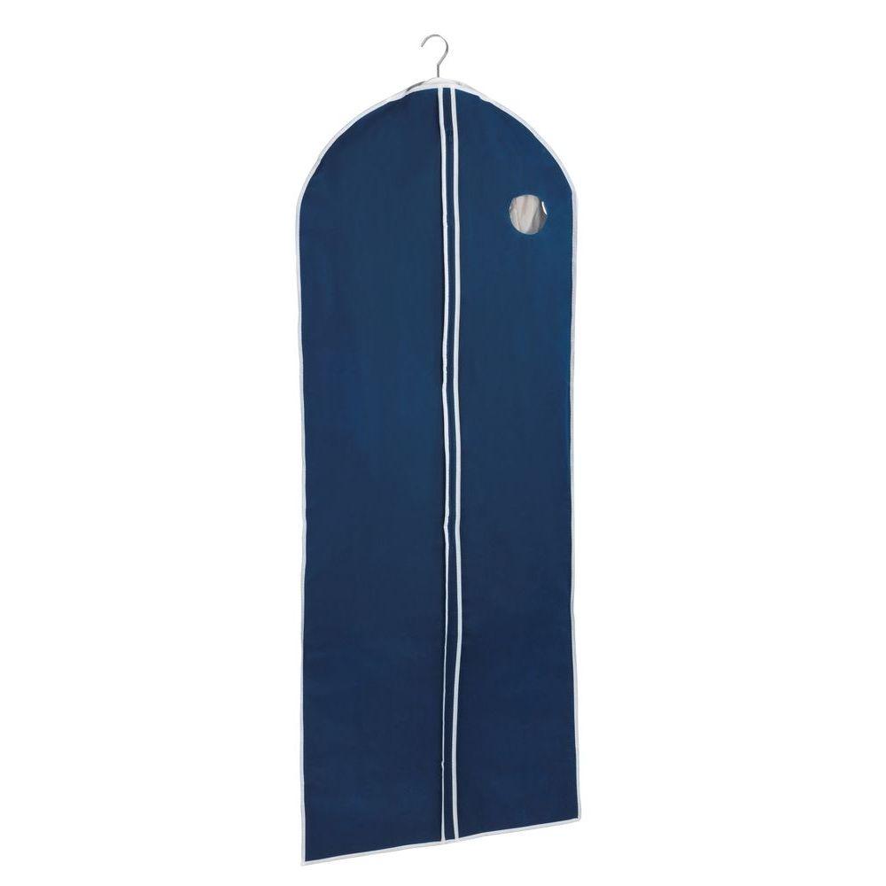 Premium Large Suit Bag for Travel - Durable Waterproof Garment Carrier with Zipper Closure (Blue) - Perfect for Business Trips, Vacations & Formal Events