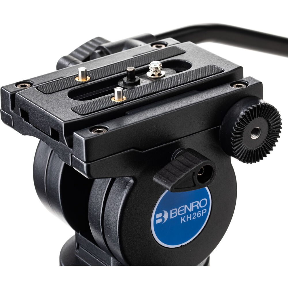 Benro KH26P Professional Video Tripod Head & Tripod Kit - 72.6