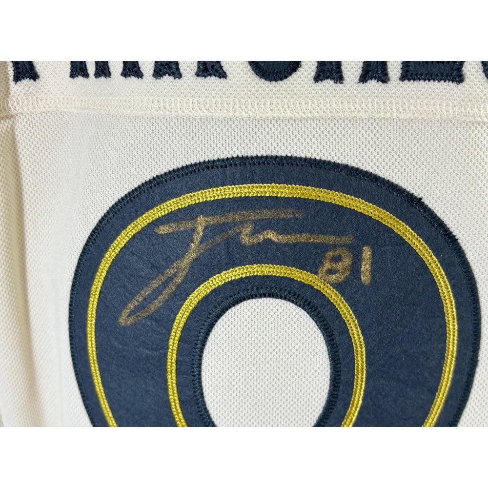 Jonathan Marchessault Autographed Vegas Golden Knights 2024 Winter Classic Jersey with JSA COA - Signed Hockey Memorabilia for Collectors & Fans - Perfect for Display, Gifts, and Sports Memorabilia Collections
