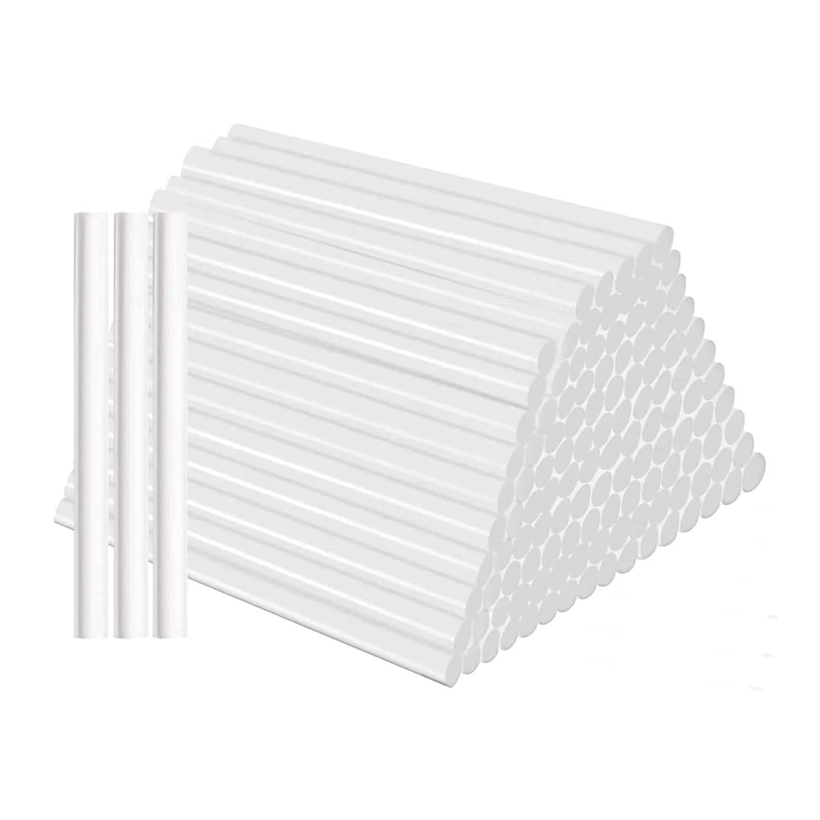 200 Pcs 7mm x 100mm Mini Hot Glue Sticks - Clear Color Hot Melt Adhesive for Crafting, DIY Projects & Home Repairs | Compatible with Most Glue Guns