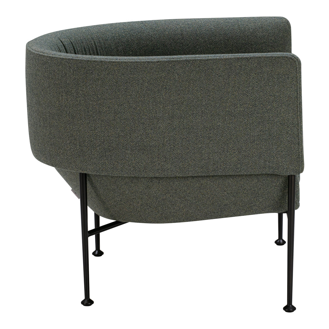 Modern Accent Lounge Chair with Collar Design - Stylish Comfort for Living Room, Bedroom, or Office - Perfect for Relaxing, Reading & Decorating Your Space