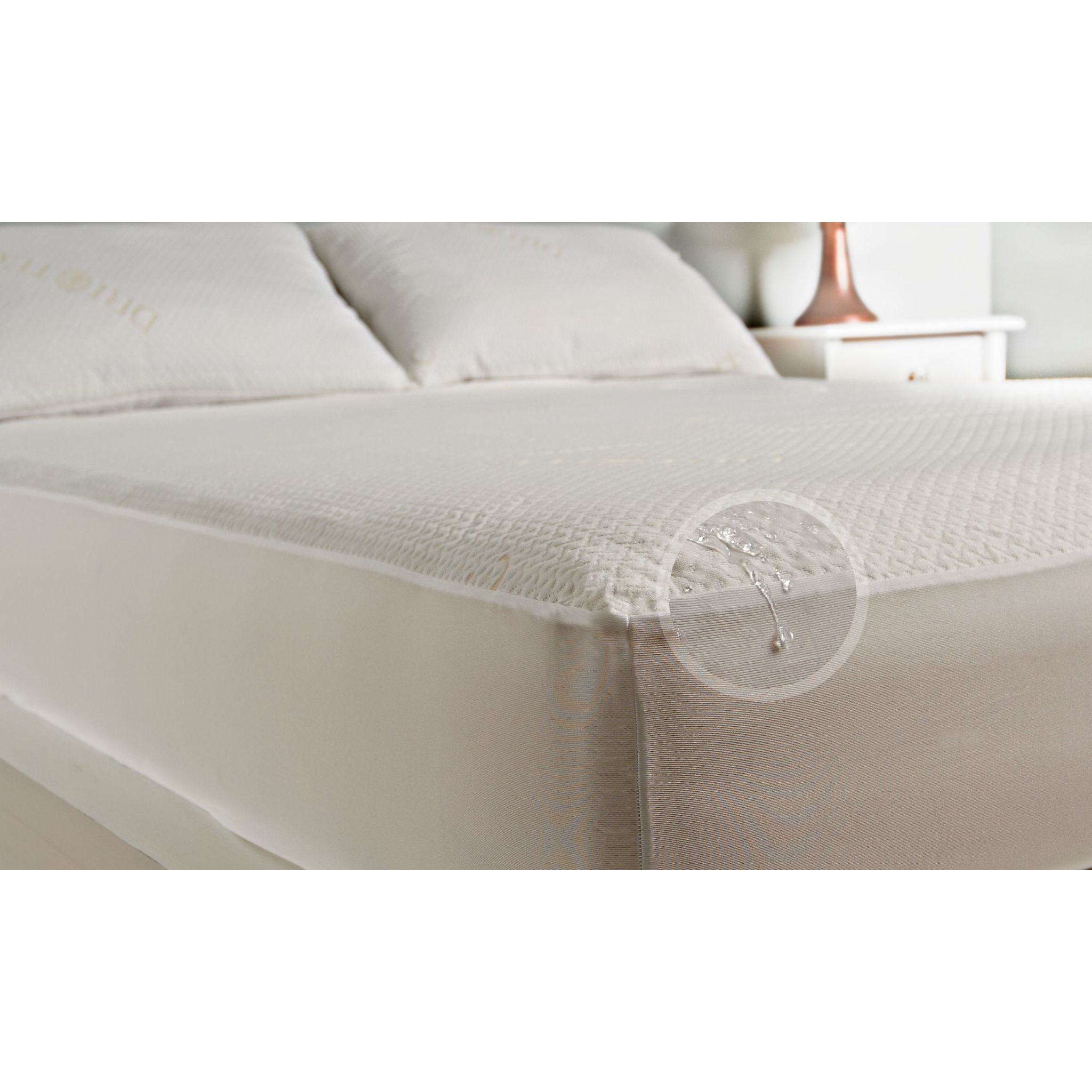Bedgear Dri-Tec Waterproof Mattress Protector - Queen Size, Cooling & Breathable Bed Cover for Allergies & Night Sweats - Perfect for Hot Sleepers & Allergy Sufferers