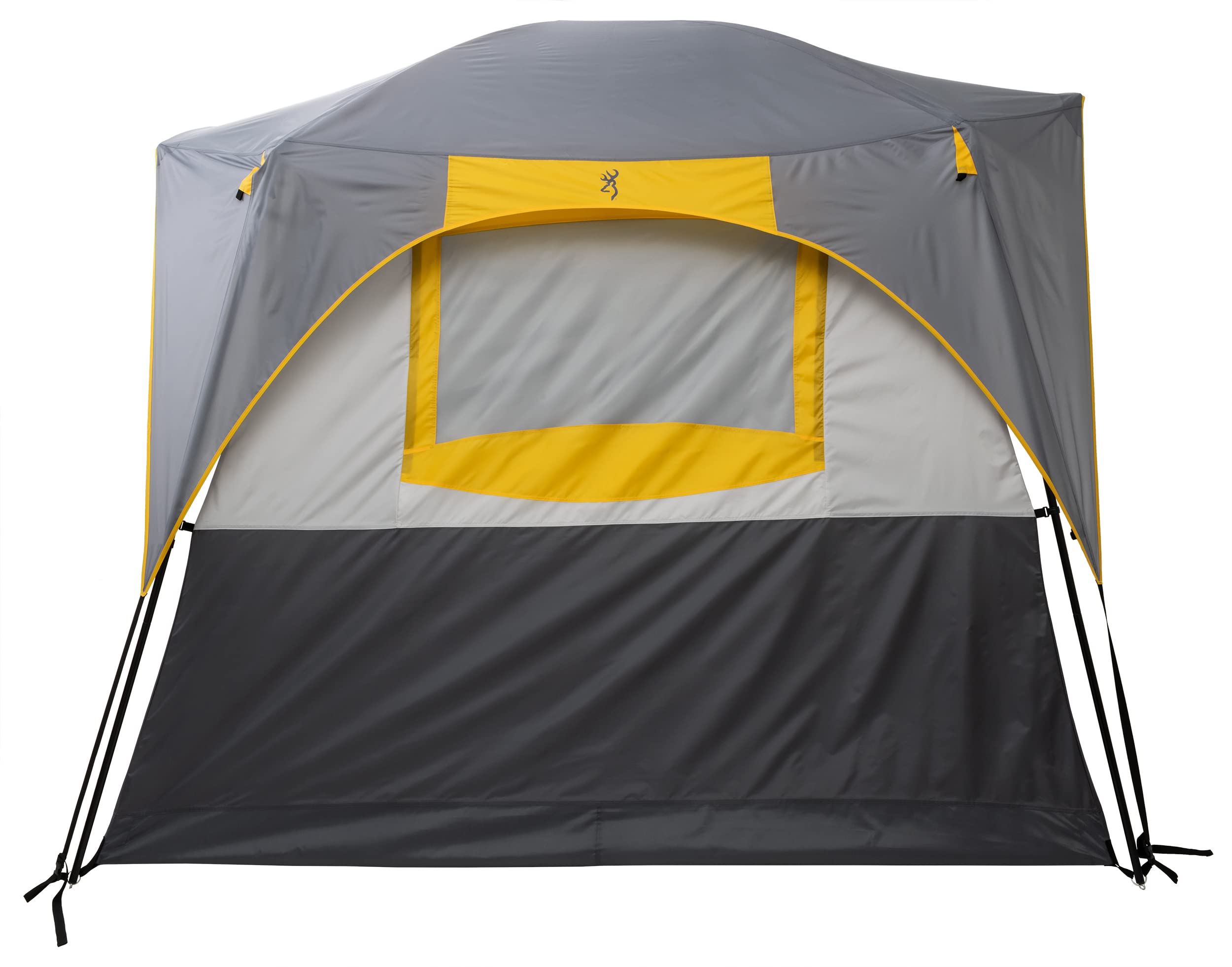 Browning Camping Big Horn Tent - 4 Person Waterproof Outdoor Tent for Hiking, Backpacking & Family Camping - Lightweight & Easy Setup for Adventures