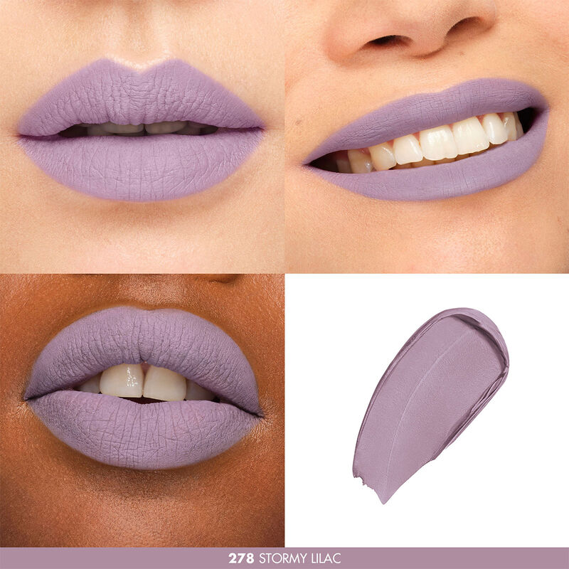 278 Stormy Lilac Rouge Artist For Ever - Long-Lasting Matte Lipstick for Women, Vegan & Cruelty-Free Makeup - Perfect for Everyday Wear, Date Night & Special Occasions