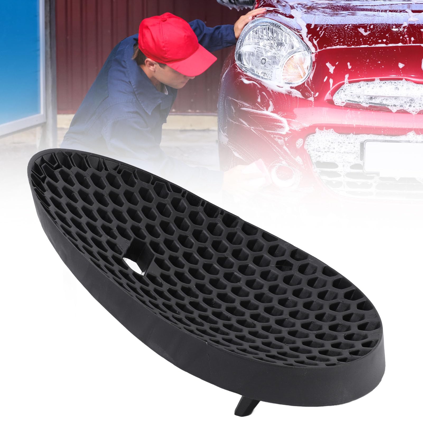 Tbest Car Wash Washboard Insert - Heavy Duty Sediment Separator & Dirt Trap for Car Detailing | Efficient Bucket Insert for Professional & DIY Auto Cleaning (Perfect for Home Garage & Car Wash Stations)
