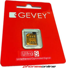Gevey Ultra S SIM Card Unlocker for iPhone 4S - Compatible with All Carriers | Perfect for International Travel & Network Switching