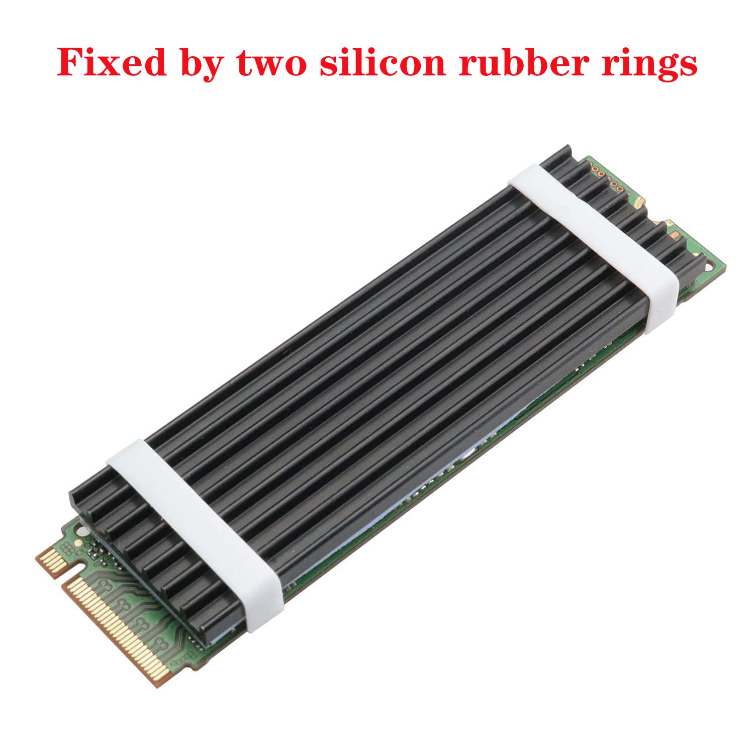 MTQY 2-Pack M.2 2280 SSD Heatsinks - Aluminum Alloy Cooling for PS5 & PC - High-Performance Heat Dissipation for Gaming & Workstations