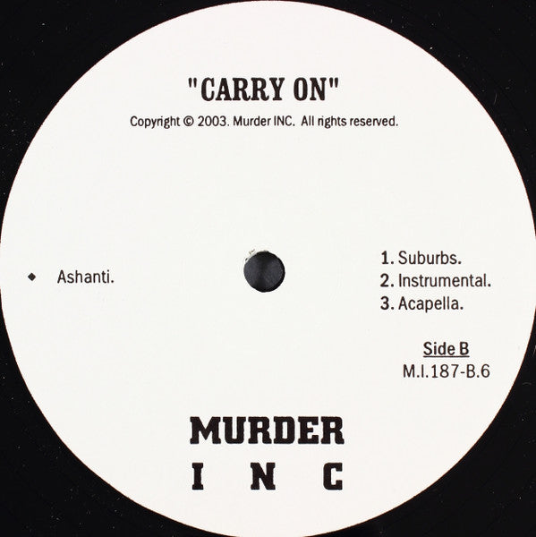 Ashanti - Break Up 2 Make Up / Carry On - 12