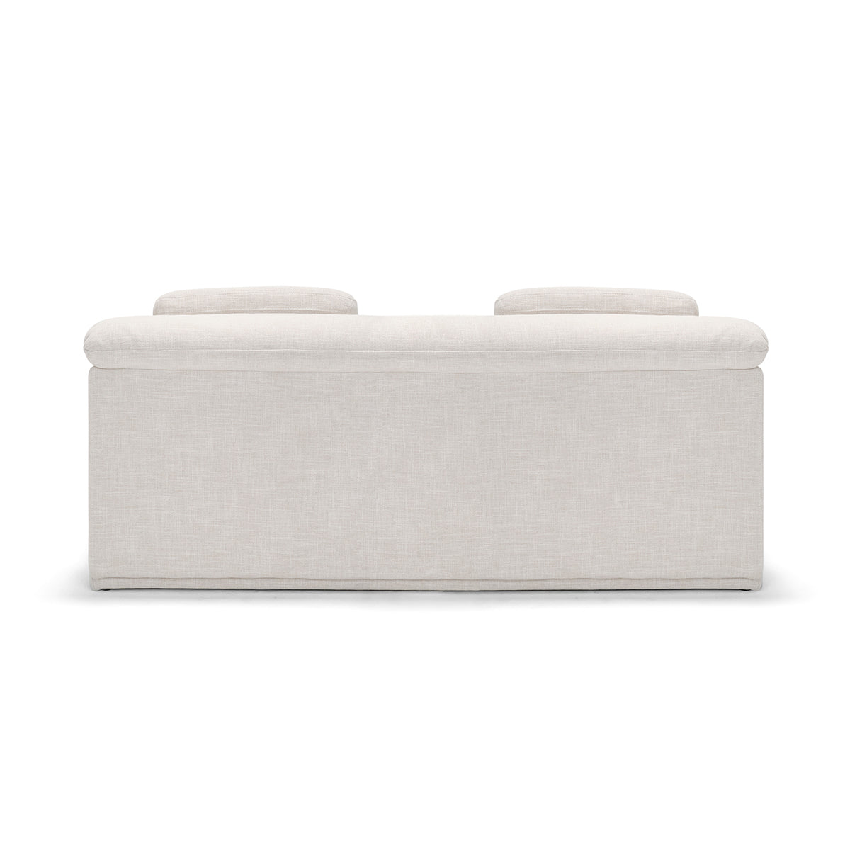 Byron 3-Seat Armless Modular Floating Sofa - Modern Sectional for Living Room, Lounge & Small Spaces