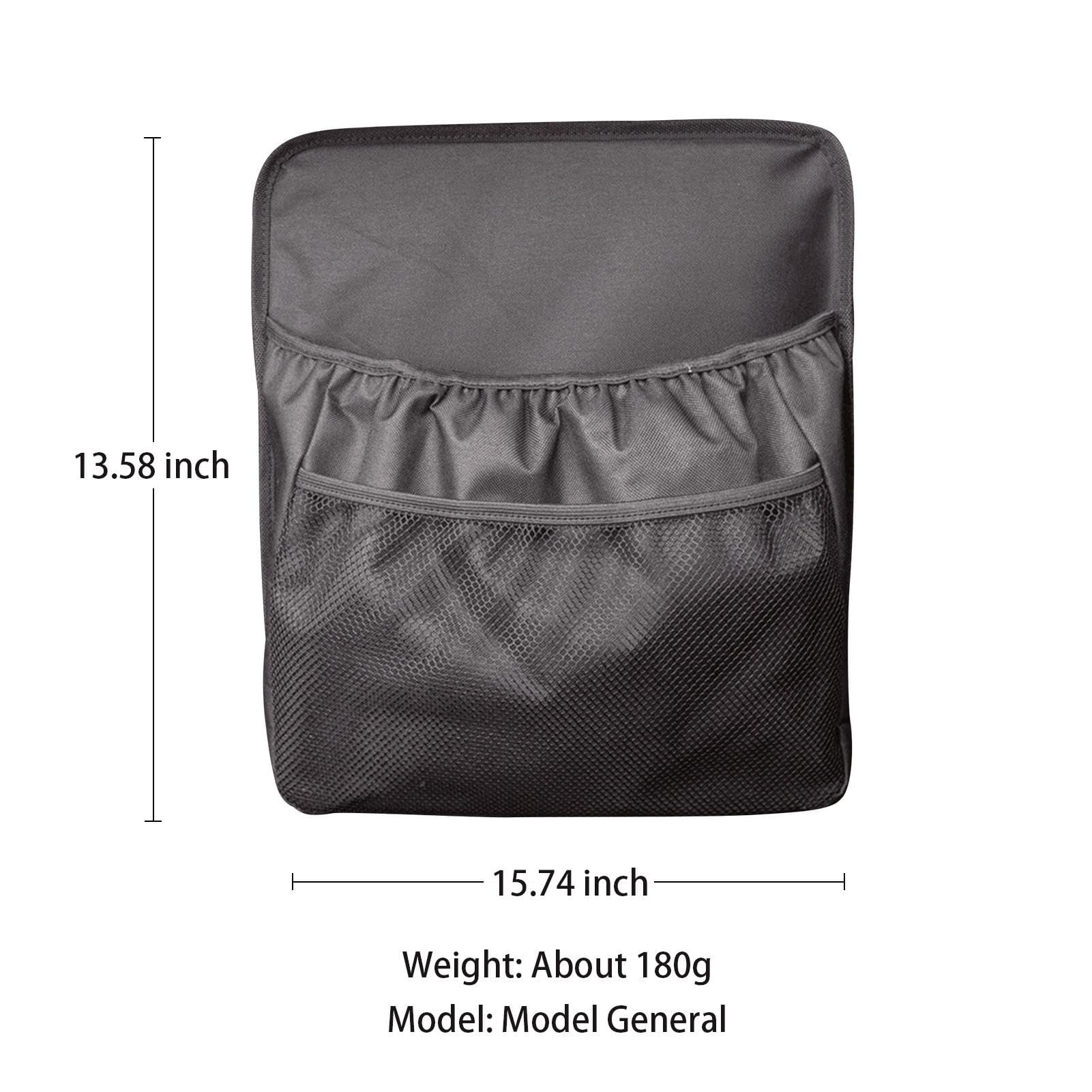 Waterproof Car Back Seat Organizer with Tissue Box Holder - Travel Storage Pouch for Phones, Sunglasses & Essentials | Perfect for Road Trips, Family Outings & Daily Commutes