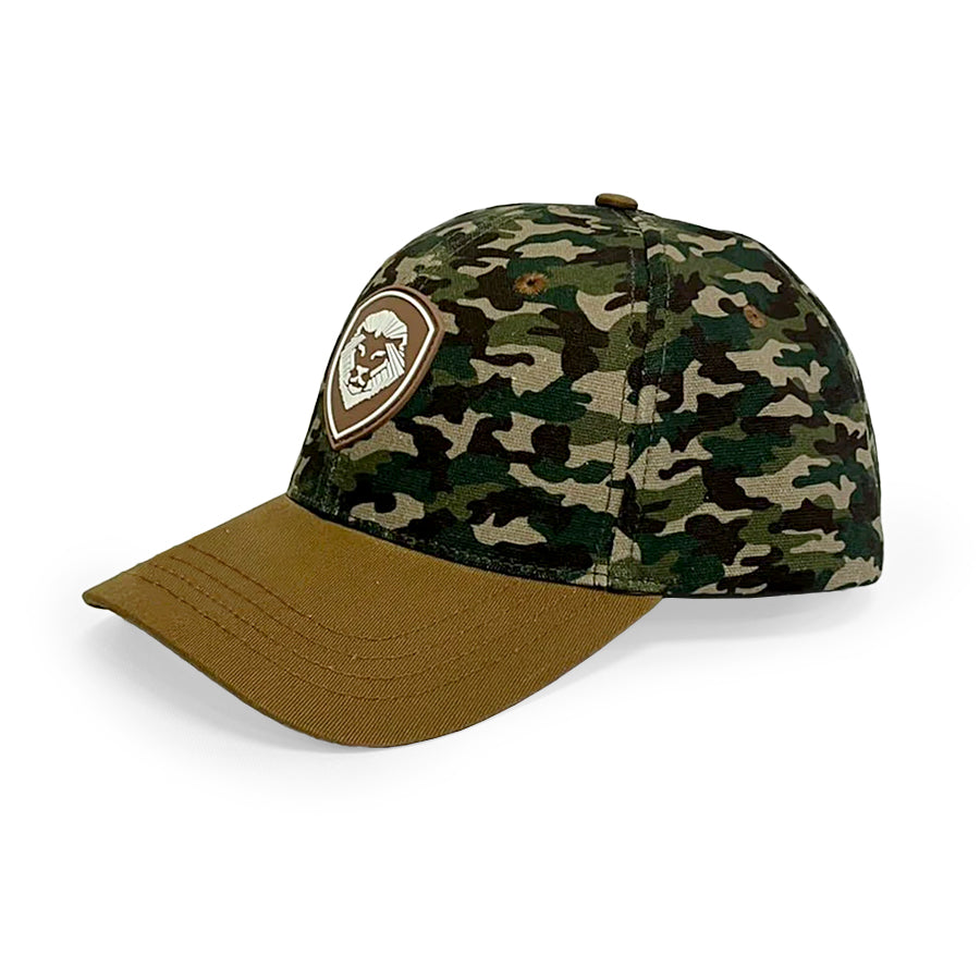 VT Shield Logo Future Looks Bright Camo Brown Snapback Hat - Stylish Adjustable Baseball Cap for Men & Women - Perfect for Outdoor Sports, Casual Wear, and Street Fashion