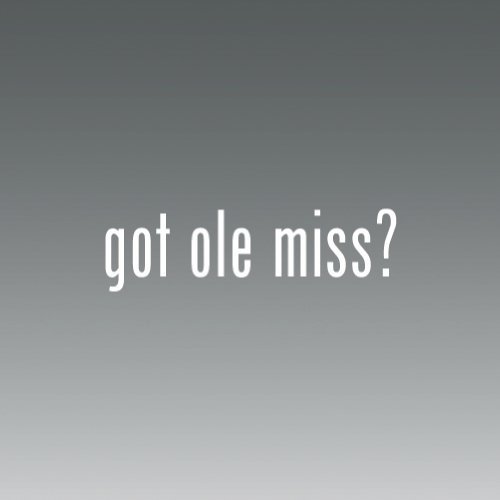 Ole Miss Logo Vinyl Decal Stickers - Die-Cut Bumper Stickers for Cars, Trucks, Windows, Laptops & More - Perfect for Tailgating, School Spirit & Fan Gear